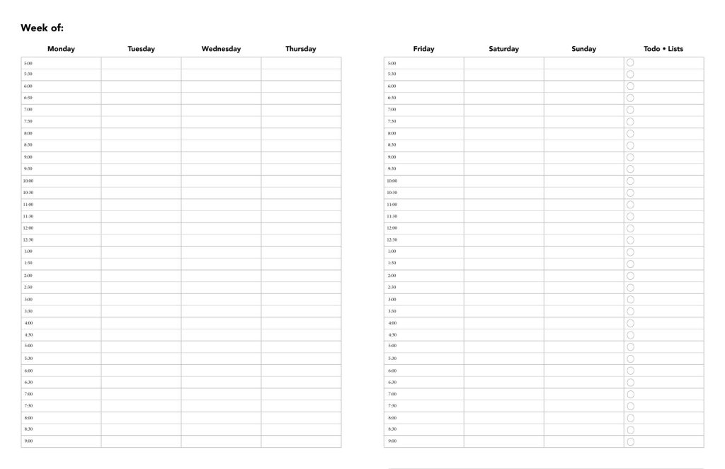 weekly-vertical-time-block-layout6-1024x662 Limitless Planners